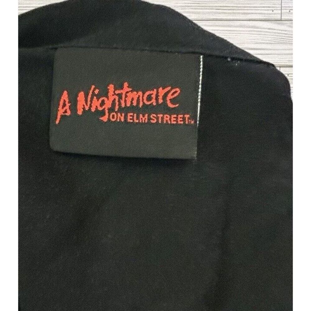 Nightmare Elm Street Ripple Junction Men's Sz XL Camp Shirt Horror‎ Double Sided - Picture 6 of 9
